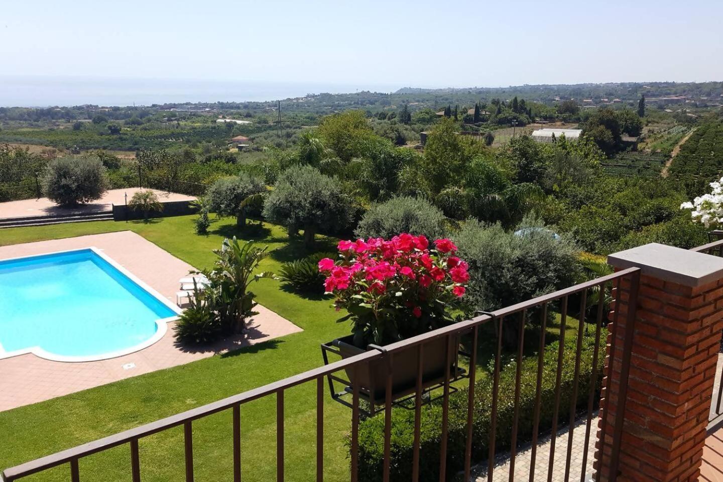 Villa Ginevra Santa Venerina Buitenkant foto